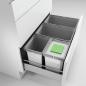 Preview: Cox Box 275 S800-4 Bio, hellgrau, Trennsystem, Abfallsammler, Beispiel